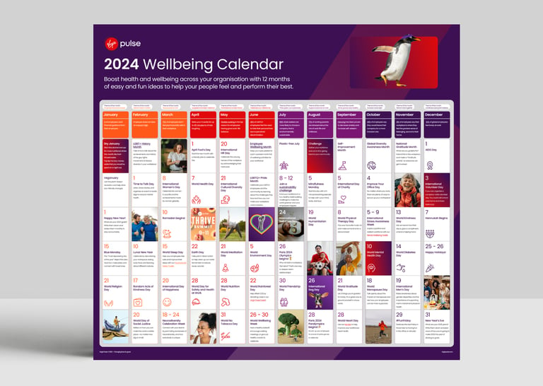 Get the 2024 Employee Wellbeing Calendar now 🎉