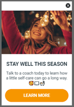 Stay Well This Season Pop-up