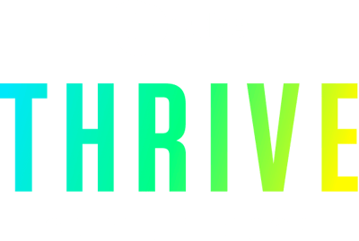 Thrive Logo. 2022