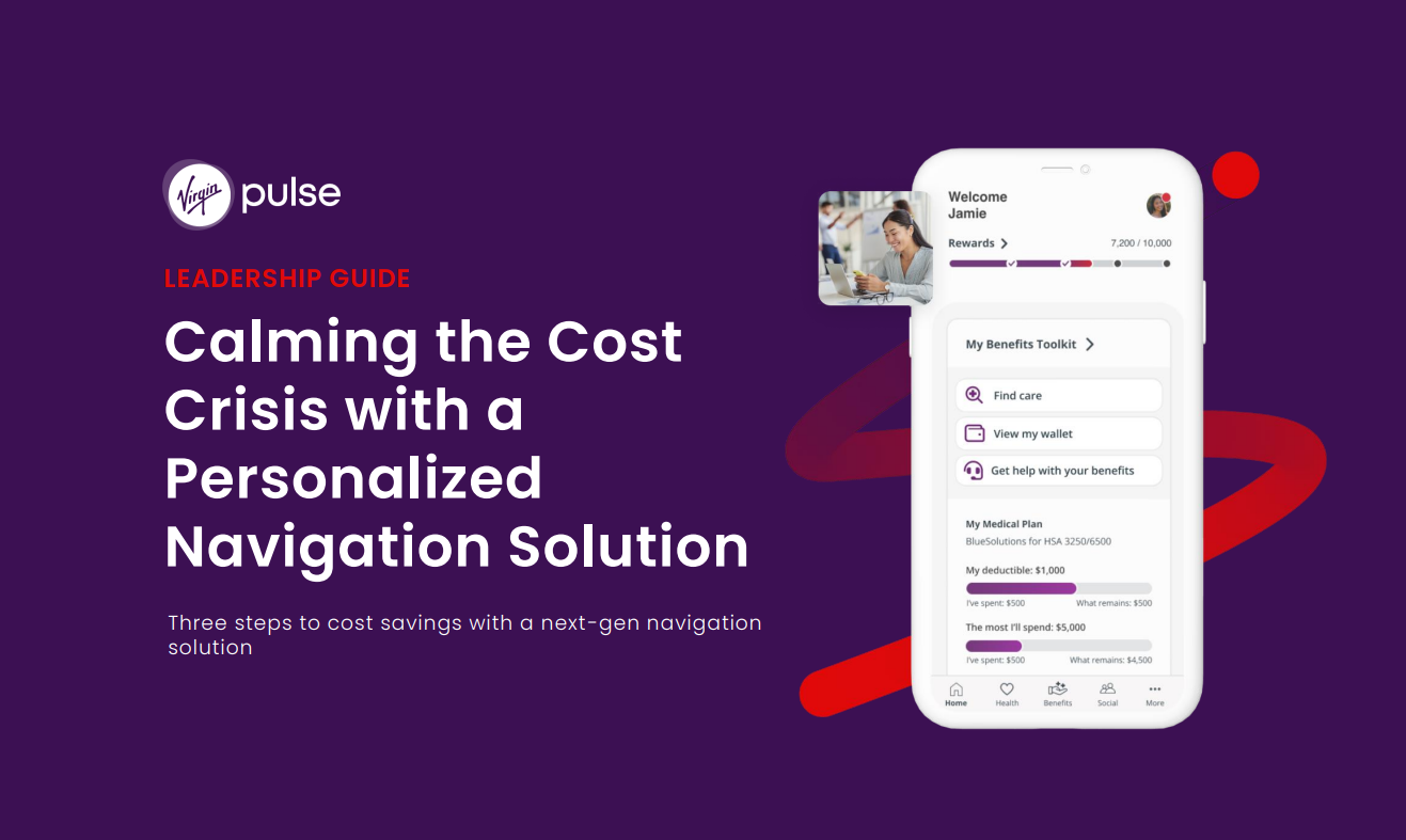 calming the cost crisis with a personalized navigation solution